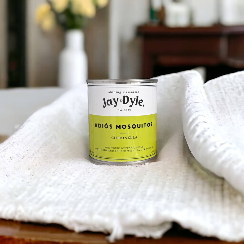 Bougie Parfumée Citronnelle Java 100% Naturelle Cereria Di Giorgio - Anti-Moustiques 80 Heures