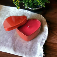 Bougie Artisanale Pomme d'Amour - Souvenir Doux & Enchanteur