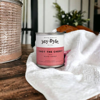 Bougie Artisanale Cerise Noire – Sensualité Fruitée & Cosy
