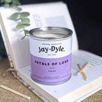 Bougie Artisanale Lilas – Douceur Florale Apaisante