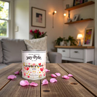 Bougie Artisanale Rose – Elégance Romantique